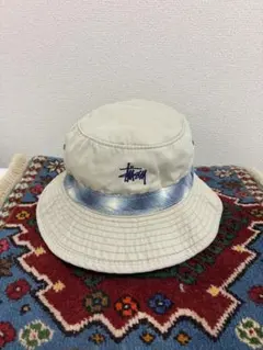 oldstussy バケットハット モノグラム柄 リバーシブル OLD STUSSY ステューシー バケットハット モノグラム柄 リバーシブル
