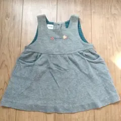 【値下げ】familiar ワンピース 80サイズ グレー