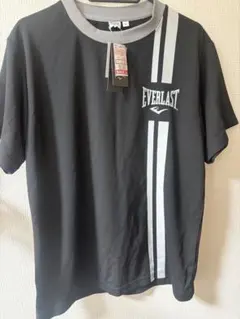 しまむら　メンズ　半袖　EVERLAST メッシュ　黒　ブラックのサムネイル
