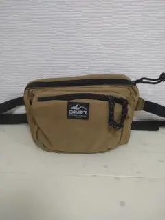 CAMP7 ウエストバッグ ブラウン 男女兼用 荷物少なめ派向け 美品