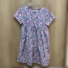 pairmanon フレンチスリーブワンピース 120 花柄 ワンピースのサムネイル