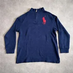 Polo Ralph Lauren ハーフジップ ビッグポニー