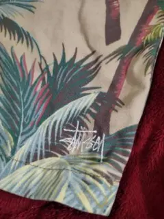 8/8まで値下げ【入手困難】STUSSY ヤシ柄ハーフパンツのサムネイル