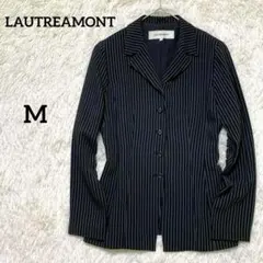 ストライプ テーラードジャケット