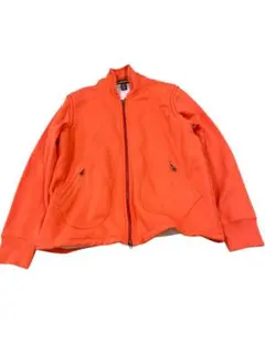 e352☆RALPH LAUREN RUGBYオレンジ フリースジャケット