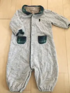 ミキハウスファースト　長袖ロンパース　新生児50〜60サイズ