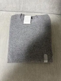 カシミヤクルーネックセーター