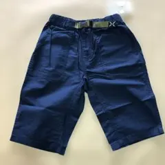 THE SHOP TKネイビー ハーフパンツ 調整可能ベルト付き150