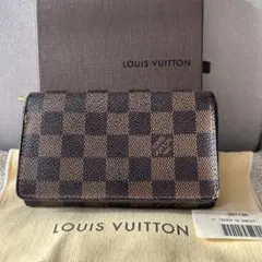 美品】ルイヴィトン モノグラム 二つ折り財布 L字ファスナー