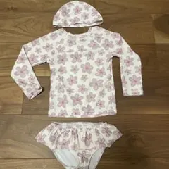 女の子水着セット　100cm