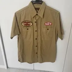 Buzz Rickson's 半袖シャツ 14-14.5 ベージュのサムネイル