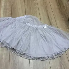 プティマイン　チュールスカート　双子