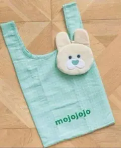 mojojojo うさぎ　ポーチ付きエコバッグ　LOWRYS FARMのサムネイル