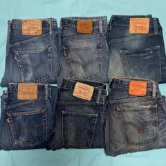 Levi's デニム・ジーンズ 6点セット