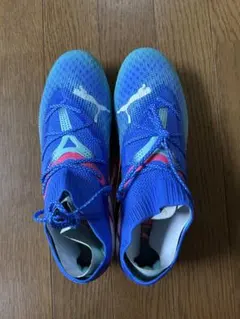 PUMA サッカースパイク24.5cm FG/AG ブルー 新品未使用