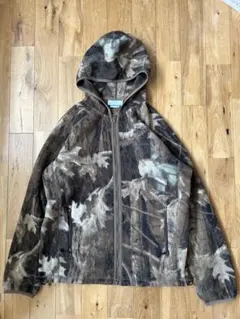 【希少】コロンビア リアルツリー フリース ドローコード ダブルジップ y2k