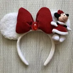 ディズニー ミニー カチューシャ クリスマス ぬいぐるみ付き ディズニー限定