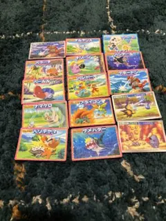 ポケモン ジャンボカードダス ミニカード アニメコレクション - メルカリ