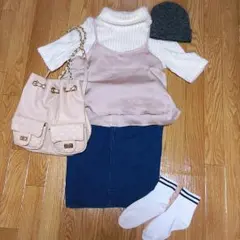 全てセット イング ジュエティ スピンズ ページボーイ レトロガール WEGO