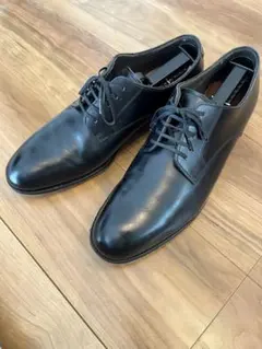 【極美品✨️】J.A.Ramis 革靴 プレーントゥ　黒 UK7【伊勢丹で購入】のサムネイル