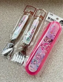 新品 名探偵プリキュア スプーン・フォークケース スプーン フォーク
