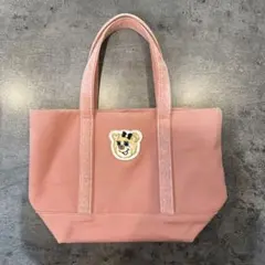 新品 ラブラリー ワッペントートバッグ ベージュ オールドテディ L