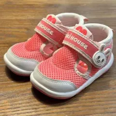 ミキハウス mikihouse ベビーシューズ うさこ 13.5センチ