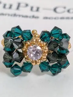 スワロフスキー・ジルコニア贅沢リングNO.2