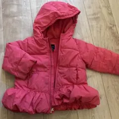 babyGap フリル付きダウンジャケット 80サイズ ピンク