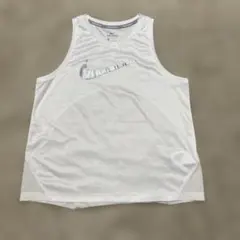 NIKE DRI-FIT レディース ホワイト ノースリーブ タンクトップ
