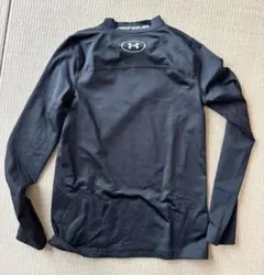 アンダーアーマー コールドギア YXL(160) モックネック インナー 黒