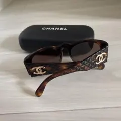 CHANEL サングラス マトラッセ ココマーク べっ甲柄