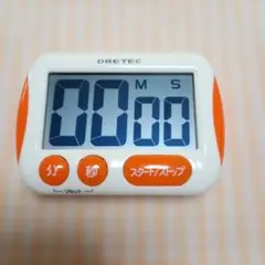 DRETEC ドリテック キッチンタイマー 音鳴りませんのサムネイル