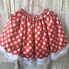 ミニーちゃん風☆スカート！パニエ付き