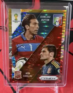 イケル・カシージャス vs ジャンルイジ・ブッフォン 2014 Prizm