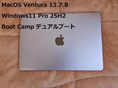 値下げ MacBook12インチ MacOS Windows11のデュアルブート