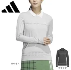 新品 アディダス サイドシームレス 長袖 シャツ ホワイト XL