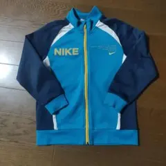 NIKE フルジップジャケット ブルー/ネイビー　110cm