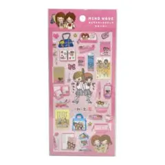 【おまとめ可】 MIND WAVE キャラクターミニチュア ステッカー　一期一会