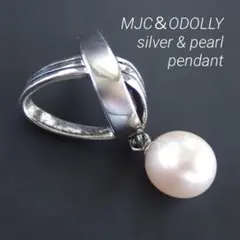 MJC＆ODOLLY SILVER ペンダントトップ 淡水ピンクパール 京セラのサムネイル
