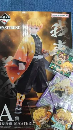 一番くじ 鬼滅の刃 雷の兄弟　A賞 我妻善逸フィギュア＆アクリルチャーム