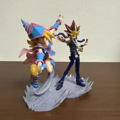遊戯王　フィギュア　戦光絶景　闇遊戯　ブラックマジシャンガール