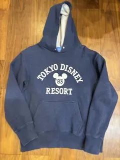TOKYO DISNEY RESORT パーカー M ネイビー