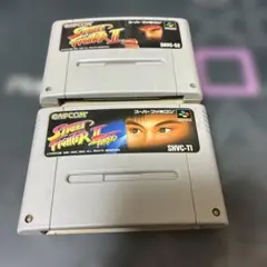 7.19.日⭐️スーパーファミコンソフト⭐️2本。 ストリートファイター2