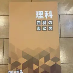 未使用　四谷大塚　理科四科のまとめ