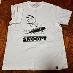 UNIQLO UT スヌーピー PEANUTS スケートボード Tシャツ L