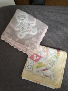 アンテプリマハンカチ　タオルハンカチ2枚セット