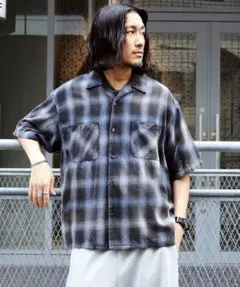 VAINL ARCHIVE check anorak オンブレチェック シャツ - メルカリ