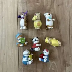 mofusand×サンリオキャラクターズ なりきりフィギュア 8点セット