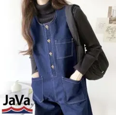 クラシカルエルフJaVa デニムサロペット 未使用　S